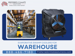 Evaporative Swamp Coolers for Warehouse