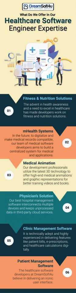 What Do We Offer In Our Healthcare Software Engineer Expertise?