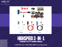 Highspeed 3 in 1 Phone to TV HDMI Cable