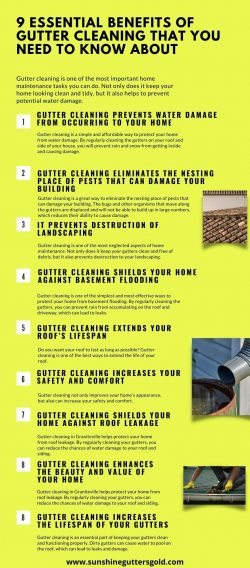 9 Essential Benefits of Gutter Cleaning That You Need to Know About