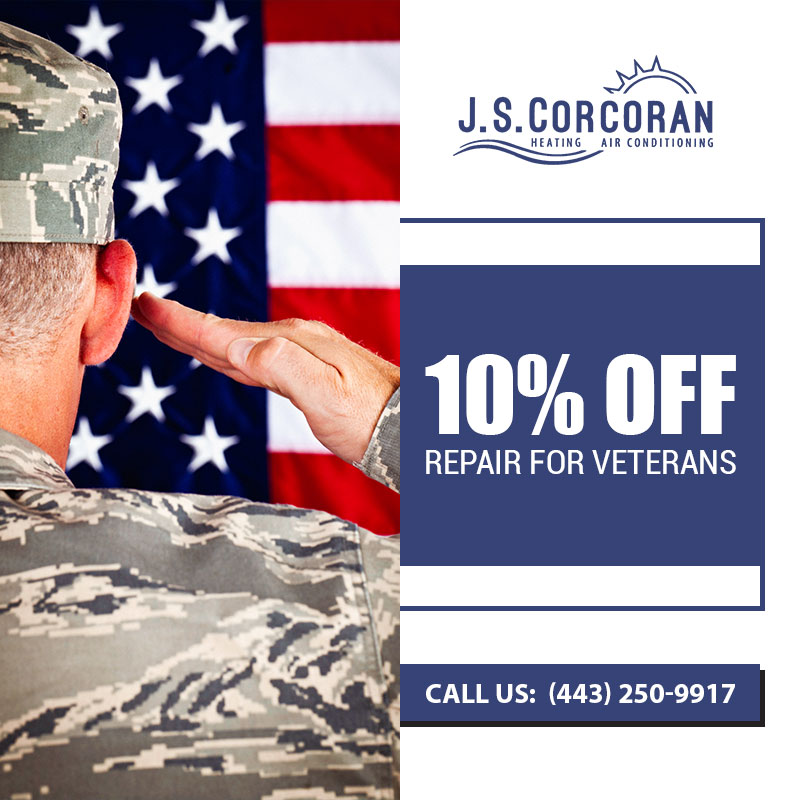 10% OFF Repair For Veterans