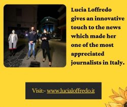 Lucia Loffredo is Famous for Working for Famous TV Channels