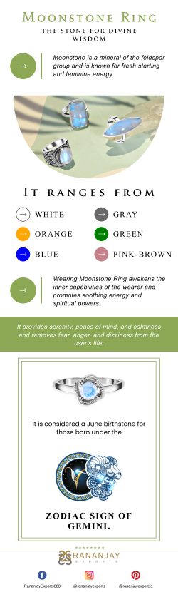 Moonstone Ring – the stone for divine wisdom