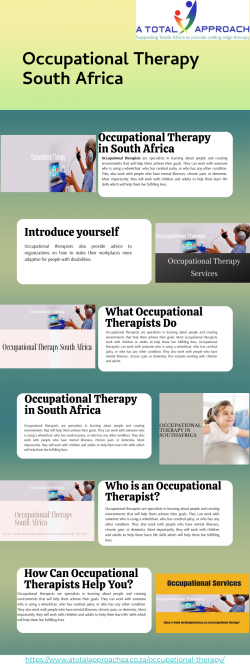 Most Occupational Therapy Solution in South Africa