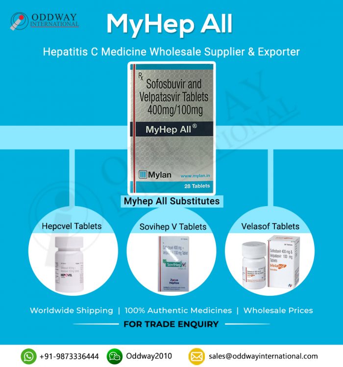 MyHep All Tablets- Velpatasvir and Sofosbuvir Online Price