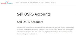 OSRS Accounts For Sale
