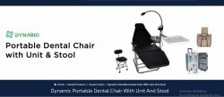 Portable dental chair unit