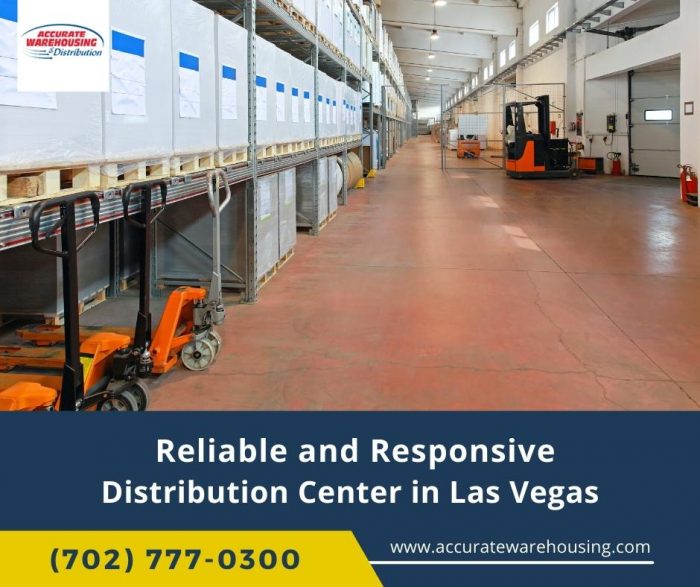 Reliable and Responsive Distribution Center in Las Vegas