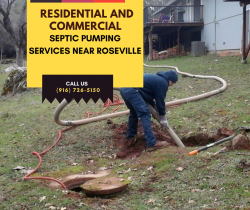 Residential and Commercial Septic Pumping Services Near Roseville