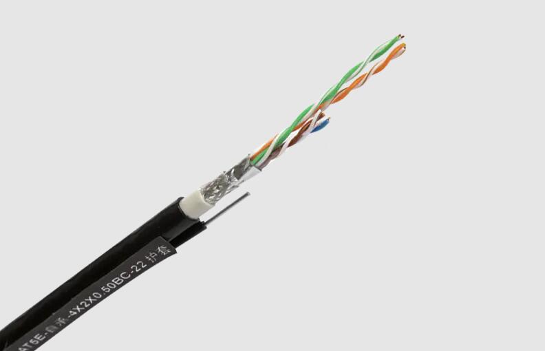 SFTP CAT5E SELF-SUPPORTING DOUBLE SHEATH NETWORK CABLE