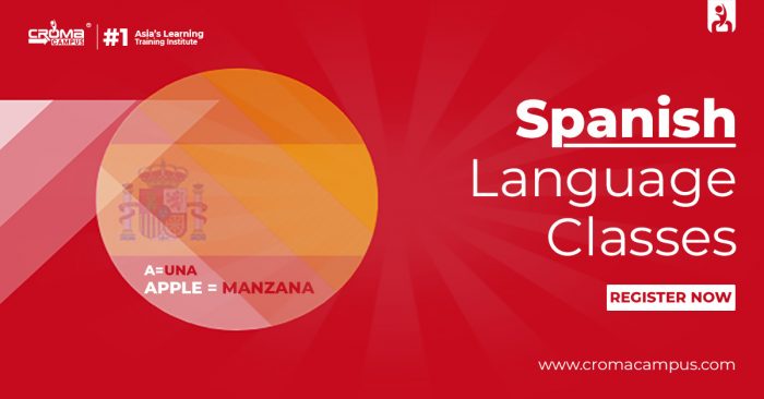 Spanish Language Online Training Course in India – Croma Campus