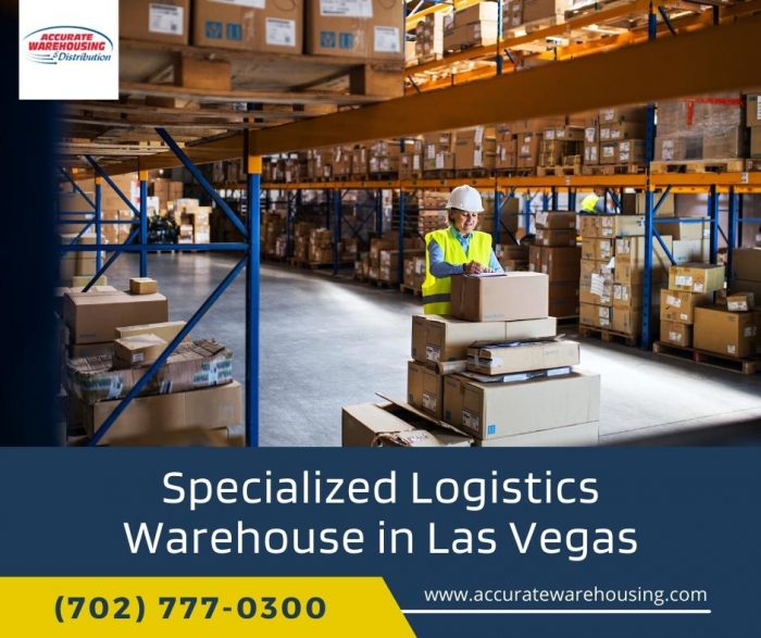 Specialized Logistics Warehouse in Las Vegas