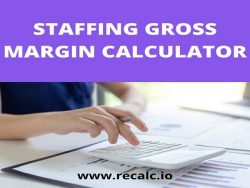 Staffing Gross Margin Calculator | Determine Your Bill Rate