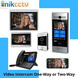 Video intercom on-way and two way