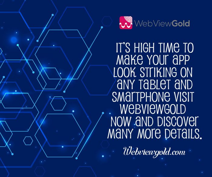 WebViewGold is the Best Website To Mobile Application Converter for businesses