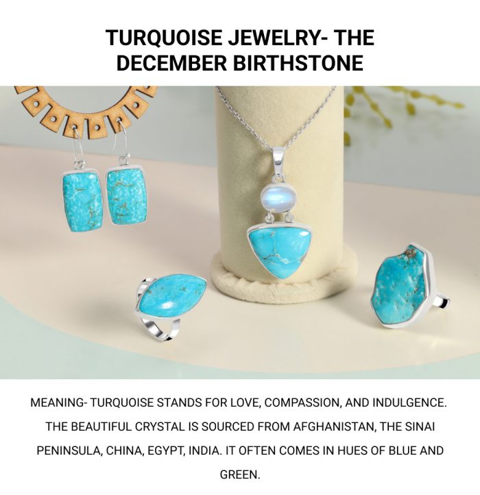 Turquoise Jewelry- The December birthstone
