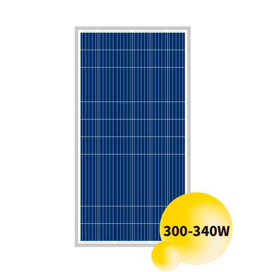 300W Poly Solar Panel With 72 Pieces Solar Cells