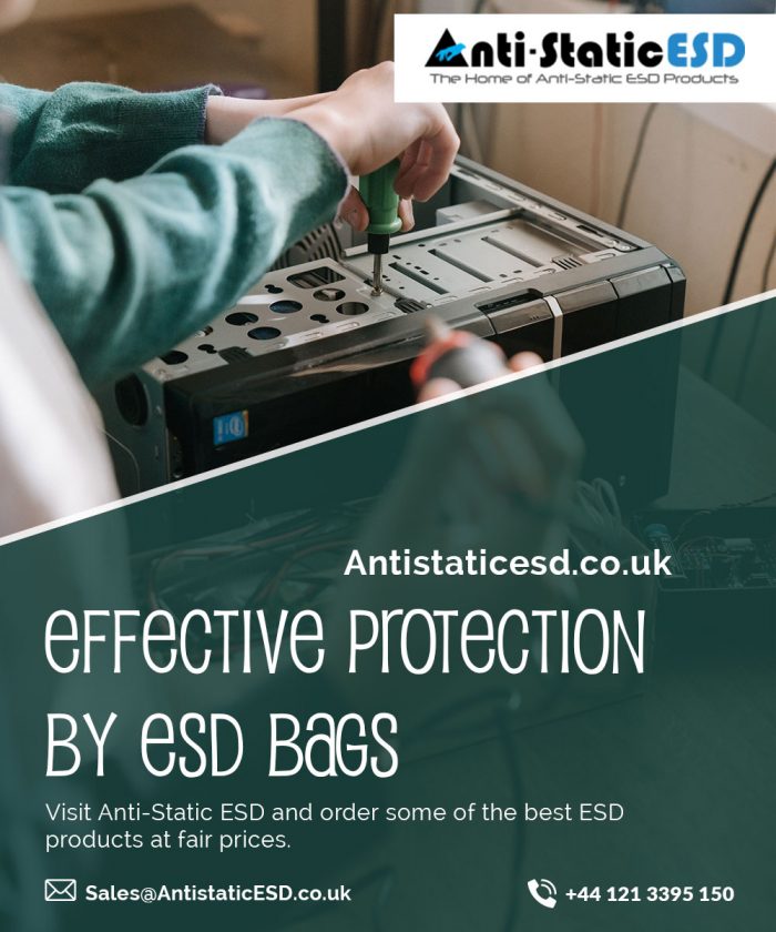 The anti static spray is an ideal solution for businesses that cannot invest in ESD flooring