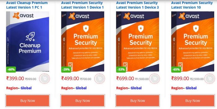 Avast Antivirus Protection Security Key