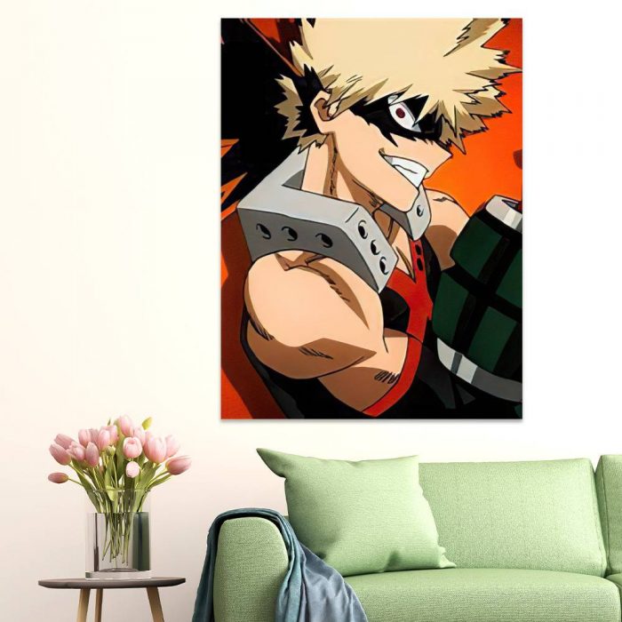 My Hero Academia Poster Art Wall Poster Sticky Poster Gift for Fans From Hostile to Hero Poster  ...