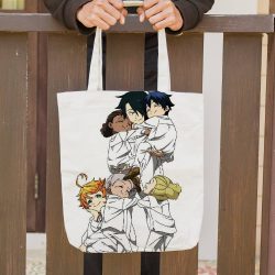 The Promised Neverland Totebag Classic Celebrity Totebag Dreams Come True Totebag