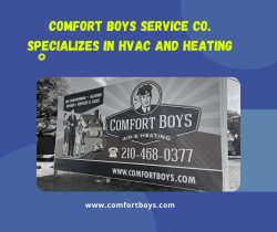 Comfort Boys Service Co. specializes in HVAC and heating