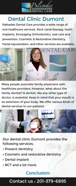 Why Is Dental Clinic Dumont Important for People’s Dental Health?