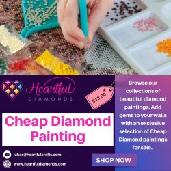 Cheap Diamond Painting Kits | Heartful Diamonds