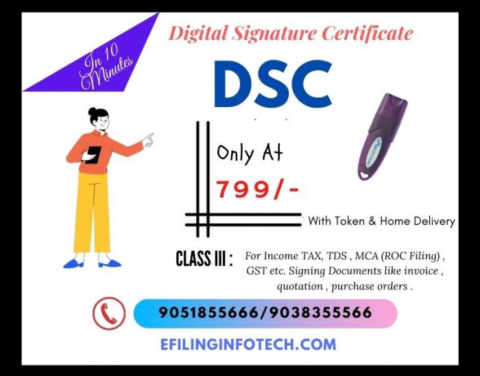 Digital signature certificate now at your doorsteps.
