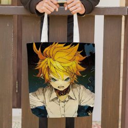 The Promised Neverland Totebag Classic Celebrity Totebag We Are Born Totebag