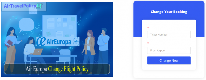 air europa change flight policy