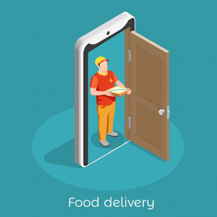 How does food delivery software work?
