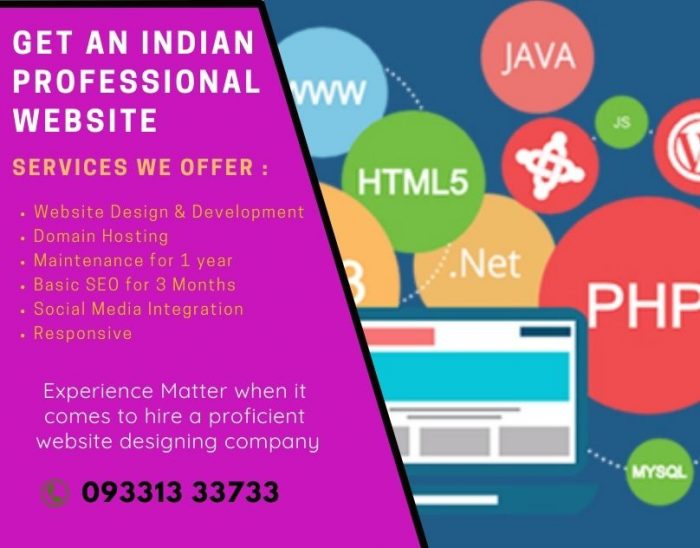 Get An Indian Professional Website designing company