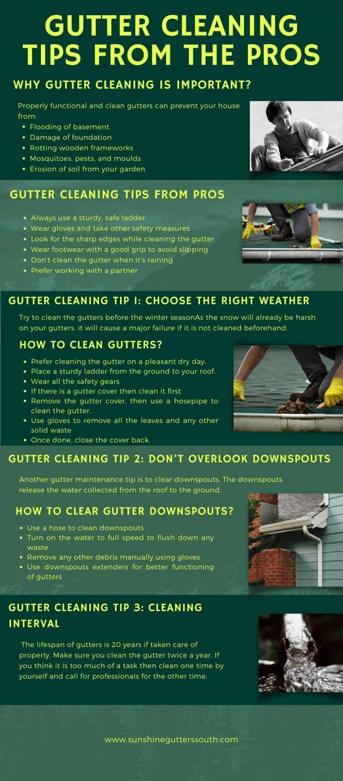 Gutter Cleaning Tips From The Pros