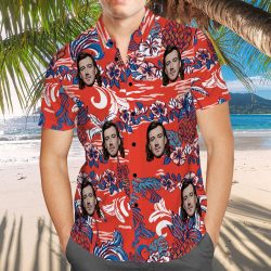 Morgan Wallen Hawaiian Shirt Vintage Floral Pattern Hawaiian Shirt