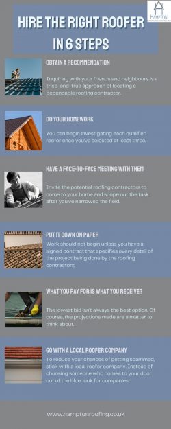 Hire The Right Roofer in 6 Steps