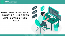 How much does it cost to hire web app developers in India?