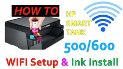 How to Setup WiFi on HP Tank 500, 600 Printer Using 123.hp.com/setup