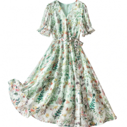 “Lillian” Short Sleeve Dress