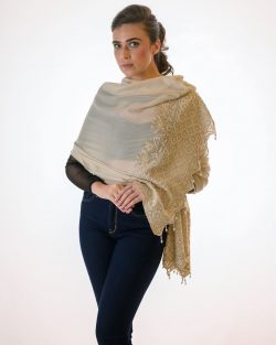Style yourself with Queenmark’s attractive range of cashmere shawls