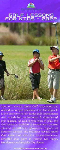Junior Golf Lessons near me – 2022