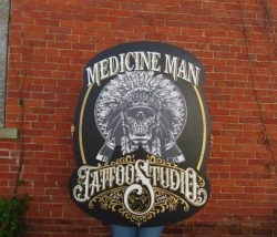 Large Medicine Man Tattoo