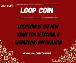 Letscoin has been renamed loop coin, a rewarding application