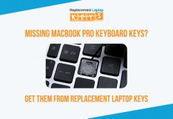 Missing Macbook Pro Keyboard Keys? Get them from Replacement Laptop Keys