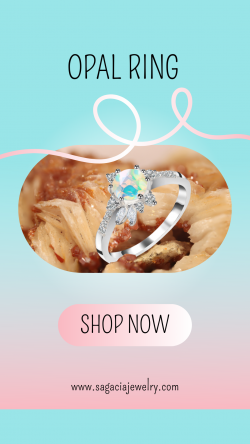 Gorgeous Opal Ring You Can Buy For Yourself | Sagacia Jewelry