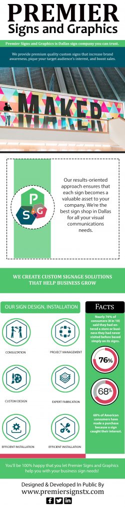 Best Sign Company in Dallas, TX | Premier Signs and Graphics