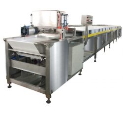 QDJ1000 pneumatic chocolate chips production line/chips depositing machine