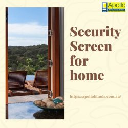 Security Screen for home