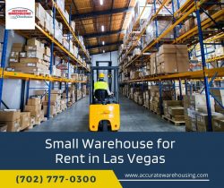 Small Warehouse for Rent in Las Vegas