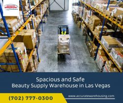 Spacious and Safe Beauty Supply Warehouse in Las Vegas